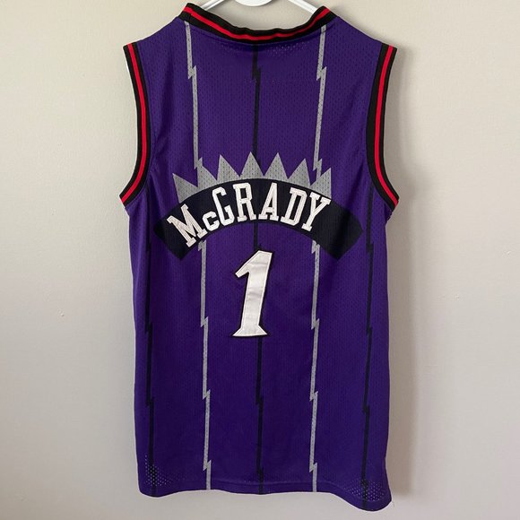 vintage tracy mcgrady toronto raptors nba basketball jersey - Picture 7 of 10